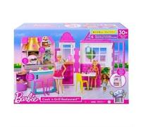 gioco bambola Barbie plasyset ristorante con accessori per bambina