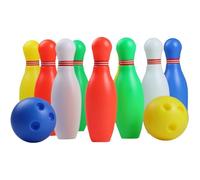 Gioco Bowling Birilli Pallina Palla In Plastica Per Bambini Bimbi Giocattolo 3+