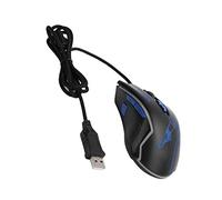 Gioco Cablato 6400 DPI 8 Pulsanti Programmabili 7 modalità RGB Tasso di Polling 1000Hz Design Ergonomico per PC Gamer Esports Accessori per Computer M762 (m762 hardware macro blu)