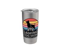 Gioco Cane Mamma AFK Nutrire Il Cane Divertente Bicchiere termico in acciaio inox doppia parete
