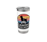 Gioco Cane Mamma AFK Nutrire Il Cane Divertente Bicchiere termico in acciaio inox doppia parete