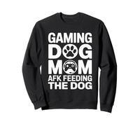 Gioco Cane Mamma AFK Nutrire Il Cane Divertente Felpa