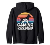 Gioco Cane Mamma AFK Nutrire Il Cane Felpa con Cappuccio