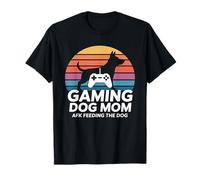 Gioco Cane Mamma AFK Nutrire Il Cane Maglietta
