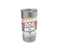 Gioco Cane Mamma Online Con Il Mio Cucciolo Videogioco Bicchiere termico in acciaio inox doppia parete