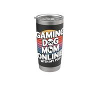 Gioco Cane Mamma Online Con Il Mio Cucciolo Videogioco Bicchiere termico in acciaio inox doppia parete