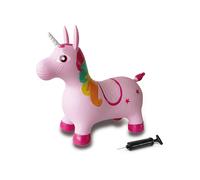 GIOCO CAVALCABILE JAMARA 460316 Unicorno gonfiabile - Rosa, Nero, Bianco, Età 1+, Resistente