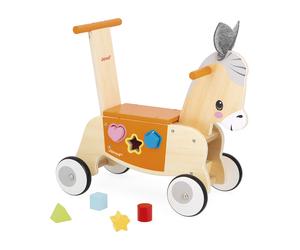 Gioco cavalcabile Janod Porta asini in legno