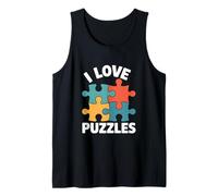 Gioco cerebrale I Love Puzzles Entusiast Canotta
