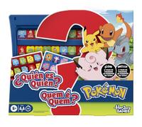 Gioco Chi è chi? Edizione Pokémon, 48 Pokémon, divertenti giochi da tavolo per bambini, 2 giocatori, 15 minuti, gioco da viaggio, età 6+, versione spagnola e portoghese