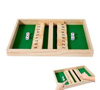 Gioco Chiudi La Scatola In Legno | Giocattoli Educativi Divertenti in Legno | Gioco Da Tavolo Per Adulti Con Giocattoli Matematici E | per Famiglia Bambini Adulti Casa Viaggio Festa Campeggio Complean