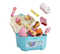 Gioco Cibo per Alimentazione | Set Gioco di Cibo per Immaginazione per Educazione Prescolare | Alimentazione Simulata | per Bambini Asilo Scuola Materna Centro