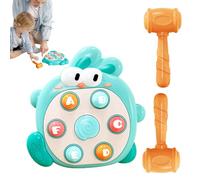 Gioco Colpisci Talpa, Giocattolo a Forma di Coniglietto, Incluso Abilità Motoria Fine, Attività di Sviluppo Precoce, Giocattoli per Bambini dal Design Divertente, Giocattolo didattico per Rag