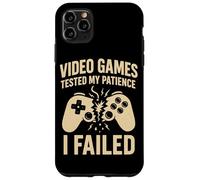 Gioco competitivo Gamer Umorismo Rabbia Smetti di giocare Scherzo Sarcastico Custodia per iPhone 11 Pro Max