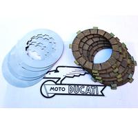 Gioco Completo Dischi Frizione Ducati 125-160-175-200-250. Carter Stretto.
