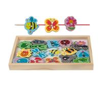 Gioco con asta magnetica | Gioco di 2 in 1 adatto ai bambini - Giocattolo dal design realistico per regali di Natale, Pasqua e compleanno