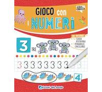 Gioco con i numeri. Ediz. a colori. Con pennarello cancellabile