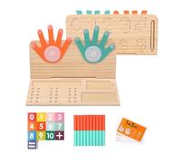 Gioco con Le Dita, Strumenti per L'apprendimento Infantile, Materiali per La Scuola E L'asilo, Pannello Bifacciale