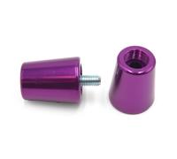 Gioco Contrappesi Manubrio V Parts Alluminio Kawasaki Lila Per Moto Ricambi