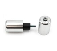 Gioco Contrappesi Manubrio V Parts Alluminio SUZUKI Argento Per Moto Ricambi