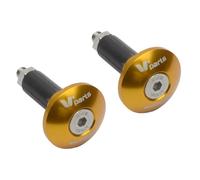 Gioco Contrappesi Manubrio V Parts-Finos Oro Per Moto Ricambi Ciclomotore