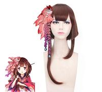 Gioco Cosplay Yin e Yang Division Hand Tour/Kagura Giochi di ruolo Parrucca Parrucche sintetiche Costume Parrucche Anime + Cappellino parrucca