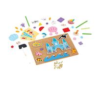 Gioco creativo a martellare Vita nel mare