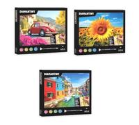 Gioco creativo Nice 96580 DIAMANTINY Quadro mosaico 3D Assortito