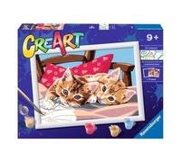 Gioco creativo Ravensburger 28938 CREART Gattini Sul Cuscino, per sviluppo