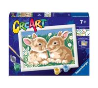 Gioco creativo Ravensburger CREART Teneri Coniglietti, modello 23563, per amanti