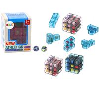 Gioco cubo logico rosa