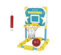 Gioco da basket da piscina, set di pneumatici galleggianti gonfiabili con | Il gioco con pneumatici galleggianti garantisce un divertimento attivo in acqua. Facile da gonfiare con la pompa in dotazione