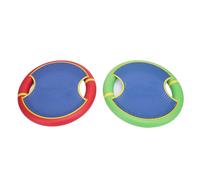 Gioco da Esterno Dischi Volanti Divertente e Sicuro per i Bambini Beach 2 Dischi con Palla di Gomma