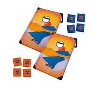 GIOCO DA ESTERNO WABOBA Cornhole - 2-4 giocatori, legno resistente, 8 anni e oltre