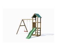 Gioco da giardino Lucas con scivolo e altalene 310x275xh245 cm