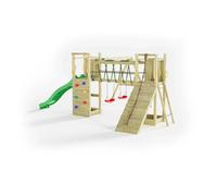Gioco da giardino Maxi Funny con scivolo e altalene 525x398xh210 cm