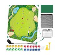 Gioco da golf con custodia, allenamento interattivo per putting | Set da gioco da golf all'aperto per bambini e adulti, per golfisti, giardini, prati, campi di esercizi