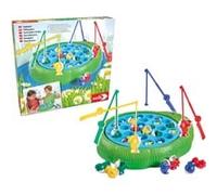noris 606062024 Gioco di pesca, Chi ha pescato per primo tutti i pesci del suo colore, per bambini dai 3 anni in su, colorato