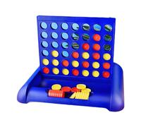 Gioco da tavolo "4 in fila" con lancio degli anelli, gioco in fila
