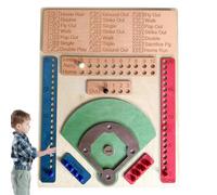 Gioco da tavolo a cubo da baseball - Tavola Slugger in legno, set da gioco a cubetti, divertimento sul tavolo | Il design interattivo del gioco di famiglia e l'intrattenimento accattivante per le