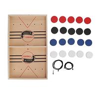 Gioco da tavolo a scacchi estraibile, piccolo gioco da tavolo in legno portatile, gioco da tavolo interattivo per famiglie, per bambini e adulti, regalo divertente per le feste e i