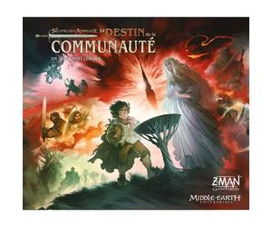 Gioco da tavolo Asmodee Il Signore degli Anelli - Il Destino della Comunità Gioco di strategia Illustrazioni colorate - Nouvo