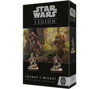 Gioco da tavolo Asmodee Star Wars Legion Logray e Wicket