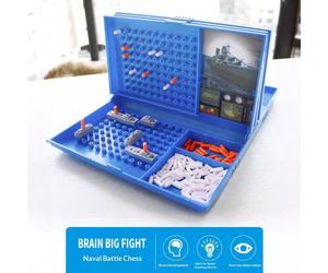 Gioco da tavolo Battaglia navale, gioco strategico per due giocatori, regalo perfetto per compleanni, festività e occasioni speciali piccola nave da guerra marittima,navi militariABS