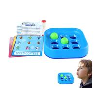 Gioco da tavolo Blow Ball, giocattolo che soffia palla, Gioco da tavolo interattivo per famiglie Blow Ball, per bambini e adulti per migliorare il legame genitore-figlio in campeggio e in soggiorno