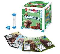 Gioco da tavolo - BrainBox - Animali - Gioco di osservazione e memoria - 1 giocatore o più - 8 anni e più