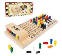 Gioco da Tavolo Code Breaker, Gioco di Strategia in Legno per 2 Giocatori, Duel di Intelligenza Codificatore vs Decodificatore, Gioco Cognitivo a Colori per Bambini 8+