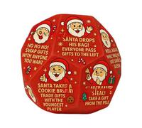Gioco Da Tavolo Con Dadi Per Scambio Regali Di Natale - Regali per Calze della Befana con Dadi di Babbo Natale | Divertente Gioco di Intrattenimento per Festa Adulti Ragazze Ragazzi Donne