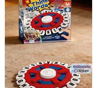 Gioco da tavolo con lettere in inglese e spagnolo, sfida interattiva con suoni e luci, gioco di parole bilingue per stimolare la creatività, adatto a famiglie e studenti di lingue, giocattolo educativ