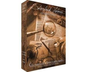 Gioco da tavolo cooperativo Asmodée Sherlock Holmes Detective Consiglio I delitti del Tamigi & altre indagini Scatola francese - Nouvo